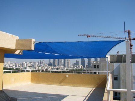 מפרש הצללה למרפסת