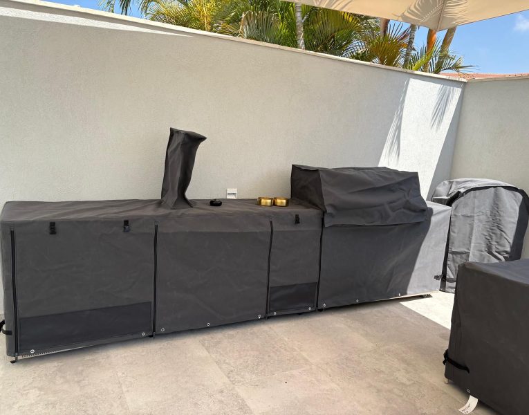 כיסוי למטבח חוץ - בד דראלון