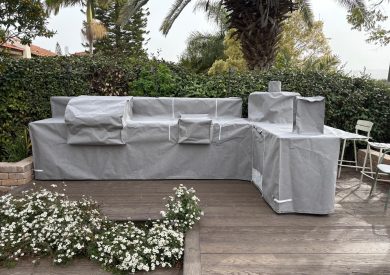 כיסוי למטבח חוץ - בד דראלון