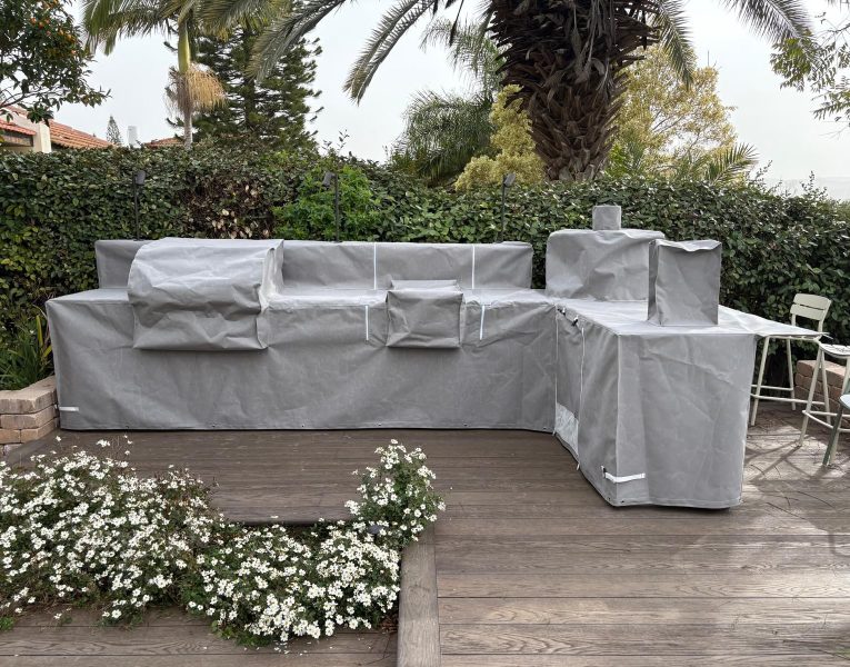 כיסוי למטבח חוץ - בד דראלון